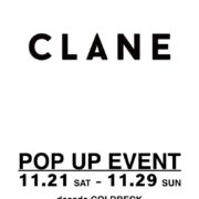 CLANE  POP UP EVENT