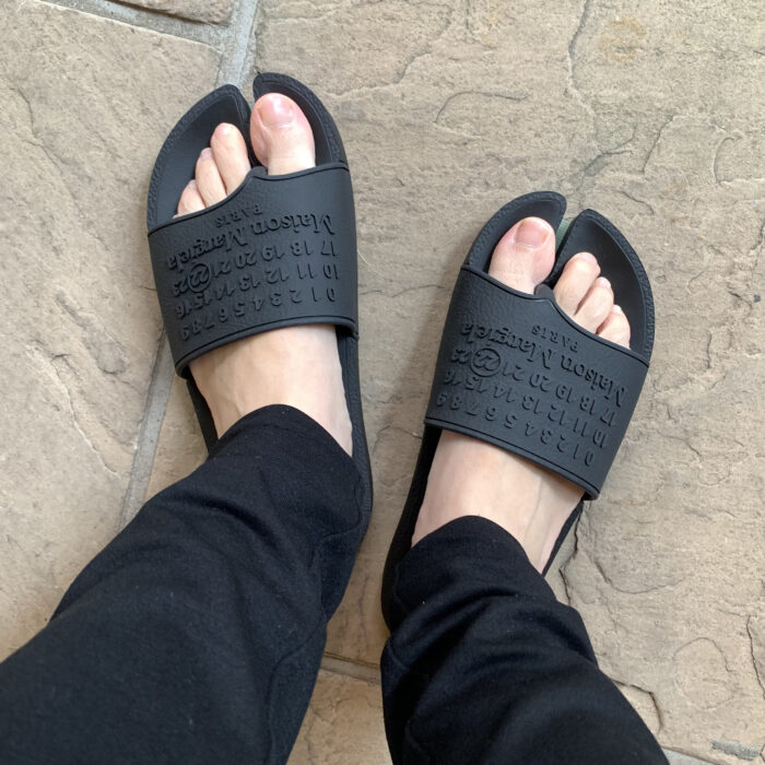 MAISON MARGIELA tabi slide sandal – COLDBECK ONLINE