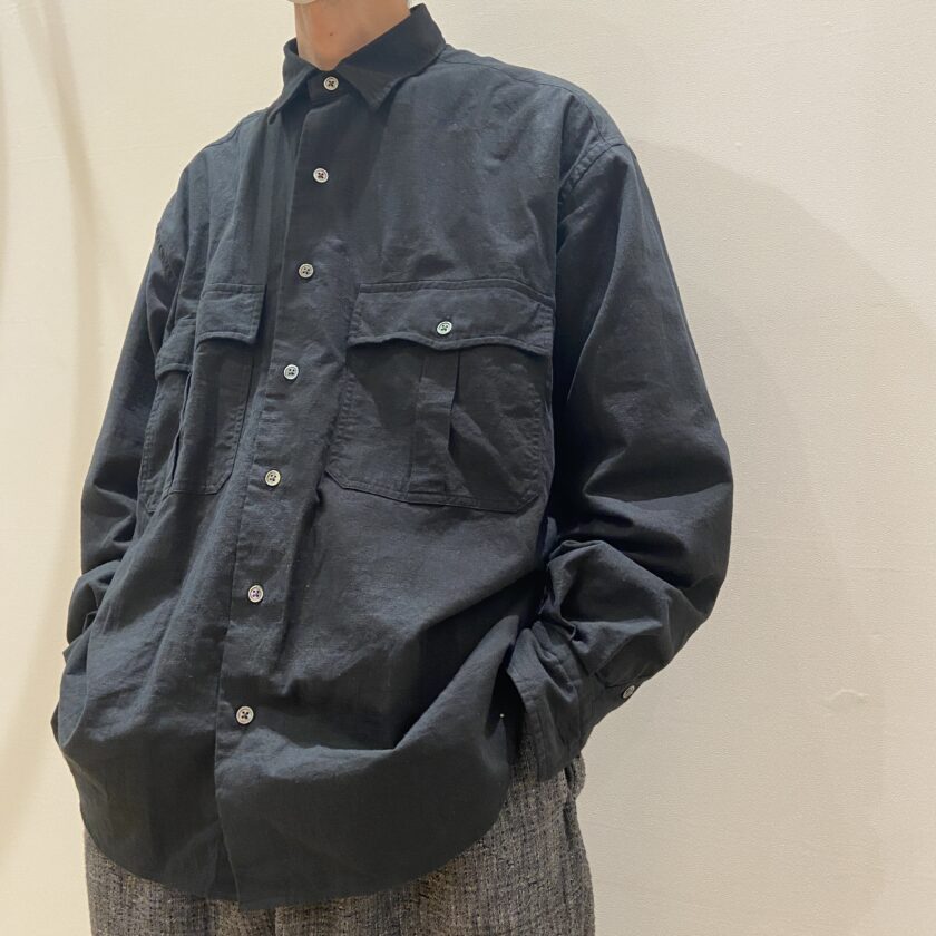 Porter Classic (ポータークラシック) / ROLL UP VINTAGE COTTON SHIRT